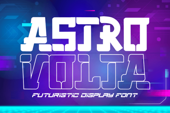 Astro Volta: A Campaign-Ready Display Font for Marketers