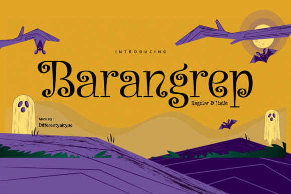 Barangrep Font for Web Design