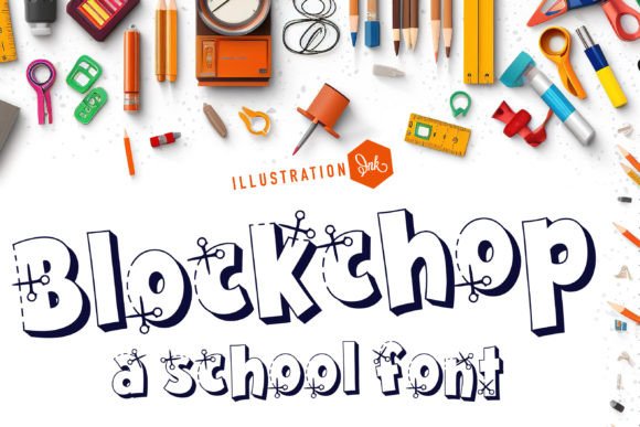 Blockchop: A Hand-Crafted Display Font for Editorial Design