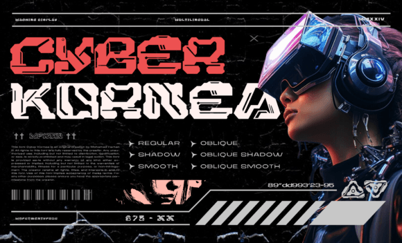 Cyber Kornea Font Review
