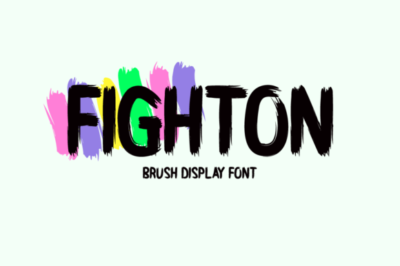 Fighton Font for Creative Projects