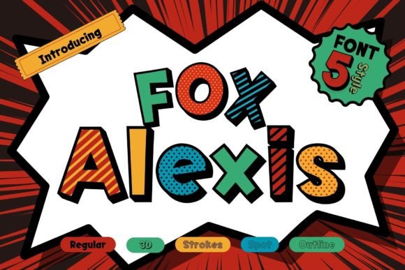 Fox Alexis Font for Bold Designs