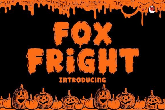 Fox Fright: A Playful Display Font for Halloween Campaigns