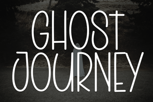 Ghost Journey: A Handwritten Font for Warm Brand Identity