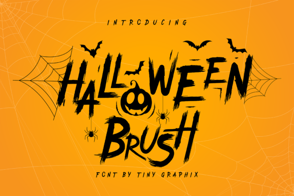 Halloween Brush Font for Bold Campaigns