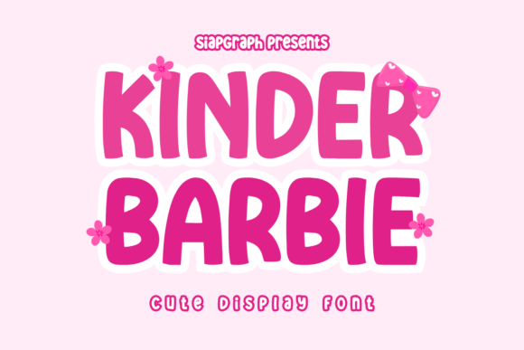 Kinder Barbie Font for Creative Brands