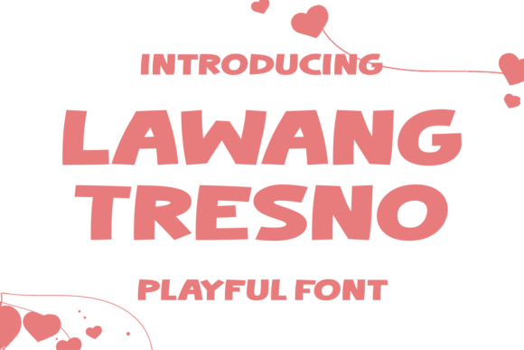 Lawang Tresno Font