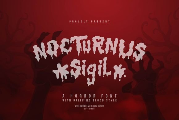 Nocturnus Sigil Font Review