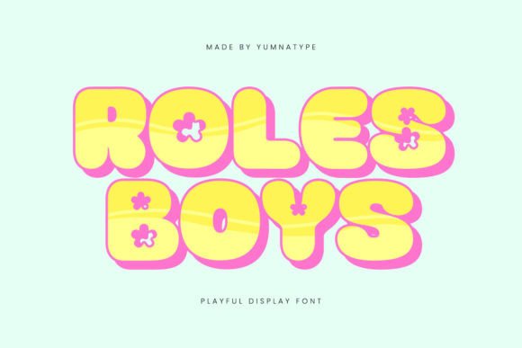 Roles Boys Font for Web Design