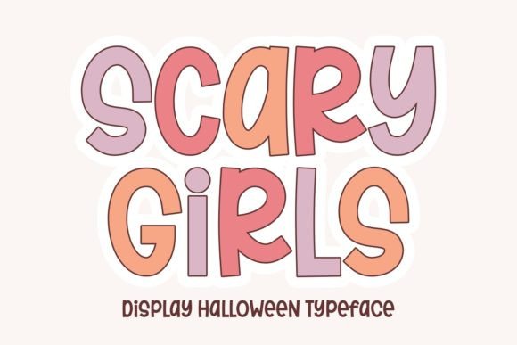 Scary Girls Font: Hand-Drawn Whimsy for Your Brand