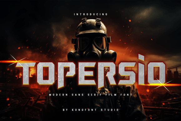 Topersio Font for Bold Branding