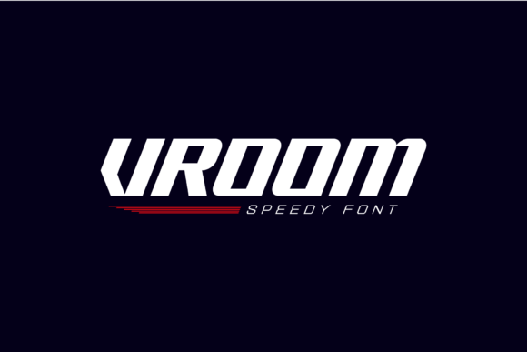 Vroom Display Font for Bold Small Business Branding