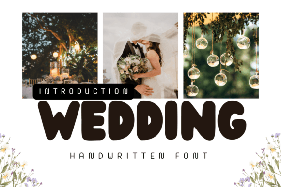 Weeding Display Font for Bold Small Business Branding