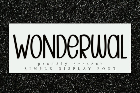Wonderwall Font: A Warm Handwritten Touch
